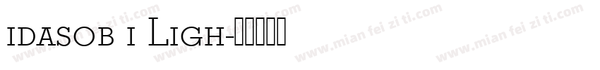idasob i Ligh字体转换